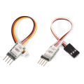 DUMBORC 3CH RC Light Controller Module LED Switch Panel System Turn on/off XH1.5/JR for RC Mini Car Fixed-wing Aircraft Parts. 