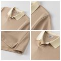Becoolman-men's Korean style simple and easy to match polo shirt classic color short-sleeved T-shirt 3 colors available. 