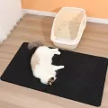 Double Layer Cat Litter Box Mat Eco-Friendly Waterproof Non-slip Foldable Pet Carpet Bed Pads For Cats Pet Clean Pad Supplies. 
