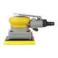 HIFESON Grindering Machine Car Air Sander Polisher With 20Pcs Sandpaper Pneumatic Cars Polishing Grinder Tool Square 70*100mm. 