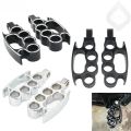 Motorcycle Front Footpegs & Rear Pedals Set For Harley Davidson Touring Softail Dyna 2025. 