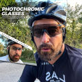 Kapvoe Photochromic Sunglasses Outdoor Cycling Sports Bike Glasses Man MTB Running Glasses Women Eyewear Bicycle UV400 Goggles.