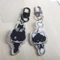 Anime Omniscient Reader's Viewpoint Kim Dokja Yoo Jonghyuk Cosplay Keychains Acrylic Key Chain Bag Pendant Keyring Accessories.