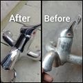 CHROME SHINER, Tap cleaner, Glass Cleaner,  Chrome Plated sanitary fitting cleaner(300g). 