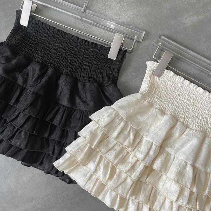 Streetwear%20Ruffles%20Mini%20Skirts%20Women%20Sweet%20Kawaii%20High%20Waist%20Lace%20A%20Line%20Skirt%20Summer%20Korean%20Fashion%20Black%20Ball%20Gown%20Skirts%20-%20Image%205