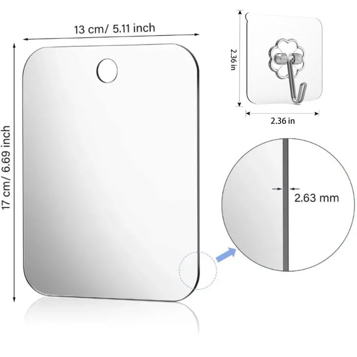 1Pc%20Acrylic%20Mirror%20With%20Wall%20Suction%20Shower%20Mirror%20with%20Razor%20Holder%20For%20Man%20Shaving%20Women%20Makeup%20Portable%20Travel%20Bathroom%20-%20Image%202