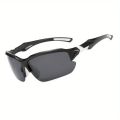 Outdoor Polarized Fashionable Sports Glasses for Men and Women, Windproof Suitable for Baseball Running Fishing Golf and Driving. 