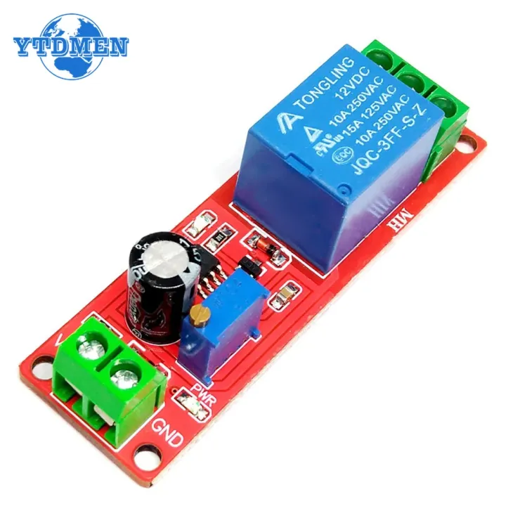 NE555%20DK555%20Timer%20Switch%20Adjustable%20Disconnect%20Module%20DC%2012V%20Time%20Delay%20Relay%20Module%20Shield%200~10S%20-%20Image%202