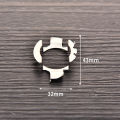 10Pcs H7 Adapter Headlamp Socket Car Led Bulb Holder Lamp Base For D101 Auto Lighting Accessories.