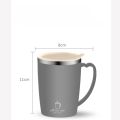 Portable Thermal Water Bottle 350ml Thermos Mug 304 Stainless Steel Coffee Cup with Handle Leak-Proof Vacuum Flask Insulated Cup. 
