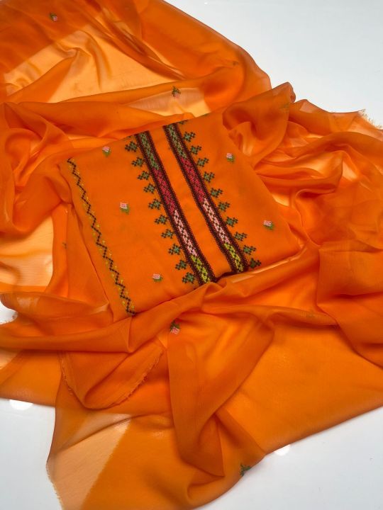 Multani Handmade Exquisite Multani Handmade Embroidery Suit by Zee Collection Multani ...