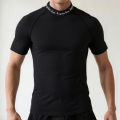 Men Bodybuilding Quick Dry Casual Compression Short Sleeve T-Shirt Man Gym Fitness Clothing Sport Running Workout Tee Sweatshirt. 
