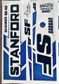 Original 3D emboss cricket bat stickers ( MRF STICKERS , NEW BALANCE STICKERS , DSC STICKERS AND SS STICKERS) / ORIGINAL LEATHER BAT STICKER. 