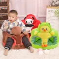 Baby Sitting Chair  High Quality Cover Cute Animal Shaped Plush Sofa Case Infants Learning Support Seat Cushion. 
