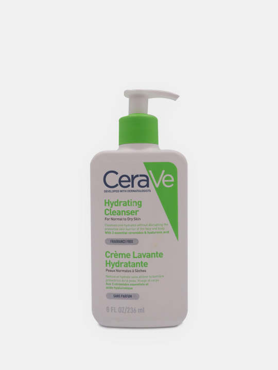 CeraVe hydrating facial cleanser moisturizing balance in 236 ml
