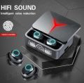 M90 Pro Bluetooth 5.3 TWS Bluetooth Stereo Waterproof In-Ear Headset With Microphone.