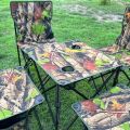 Camping Outdoor Chair Table Set With Bag. 