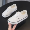 New Spring and Fall Children's Canvas Shoes Girls Small White Shoes Summer New Breathable Baby Cloth Shoes Board Shoes Boys Shoe. 