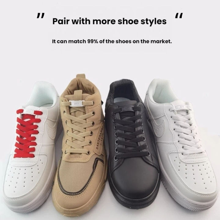 New%20Design%20Curved%20Buckle%20Shoelaces%20Without%20Ties%20Elastic%20Laces%20Sneaker%208MM%20Widened%20Flat%20Kids%20Adult%20Shoelace%20for%20Shoes%20-%20Image%205