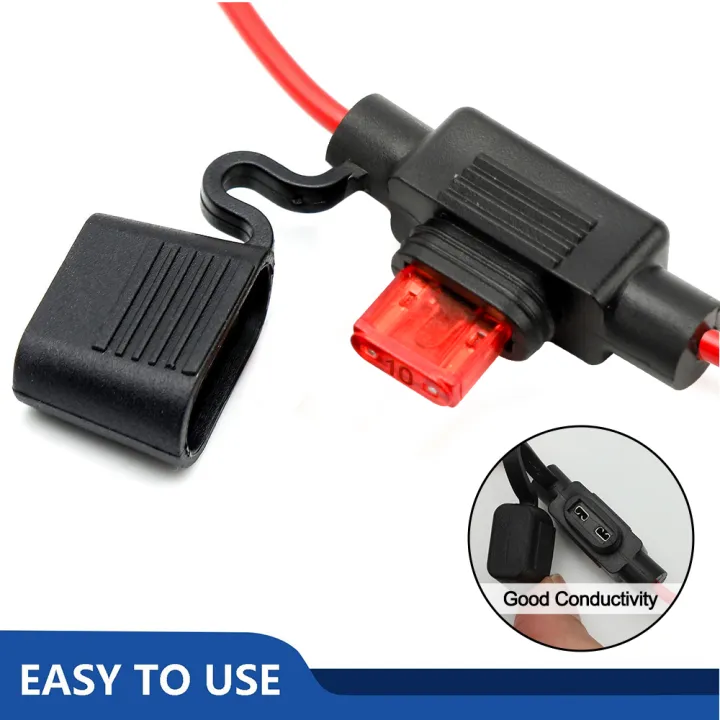 2Pcs/set%20Car%20Fuse%20Holder%20Mini%20Blade%20Adapter%20Splash-proof%20Box%20for%2012V%2010A%20in%20Line%20Cutoff%20Switch%20Socket%20Damp%20Proof%20Fuse%20Socket%20-%20Image%202