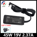 19V 2.37A 45W 3.0*1.1MM Laptop Adapter Charger For Acer Aspire S7 391 V3-371 Switch12 PA-1450-26 A13-045N2A 547H Chromebook 11. 