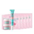 KORMESIC 
Exfoliating Hydrating Moisturizing Nourishing 4 In 1 Mask & Lip Scrub & Lip Balm Set Peach Lip Repairing Care Kit. 