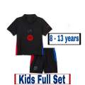 FCB Barcelona Away Black Jersey Set For Kids | Old Messi Fan Kit Jersey | Football Club Jerseys (8-13  yrs). 