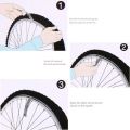 Bicycle tire repair tool kit for mtb 700 road bike. 