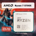 AMD Ryzen 7 5700X R7 5700X 3.4GHz 8-Core 16-Thread PCIE4.0 65W CPU Processor 7NM L3=32M 100-000000926 LGA AM4 No Fan. 