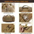 Waist Fanny Pack for Men Waterproof Cross-body Shoulder Sling Bag for Hiking Outdoor Climbing Fishing Camping. 