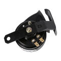 Snail Air Horn Snail Motorcycle Speaker  Mini Loud Electronic Snail Horn For Motorcycle Loud Voice Speaker 12V 510HZ. 