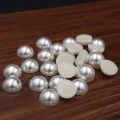 100Pcs and 200Pcs Ivory Half Round Off White Pearls 4mm-10mm Flatback ABS Imitation Glue On Beads Appliques For Nails and Wedding Dresses Decorations DIY accessories an othr. 