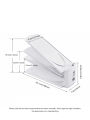 2/4/8PCS Space Saving Shoe Rack 2-Layer Adjustable Expandable Shoe Shelf for Closet Easy Assembly Shoe Organizer. 
