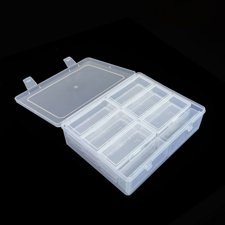 A%20plastic%20storage%20box%20with%2012/14%20adjustable%20dividers%20-%20suitable%20for%20storing%20jewelry,%20DIY%20crafts,%20small%20tools,%20and%20some%20candies%20-%20Image%205