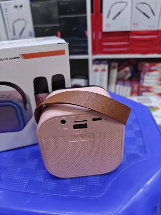 K12%20Colorful%20Karaoke%20Sound%20System%201%20Wireless%20Microphone%20Portable%20Bluetooth%20Speaker%20with%20Mic%20%7C%20Rechargeable%20Party%20Speaker%20-%20Image%206