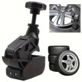 Quick Wheel Change Tire Changer Tool - Precision Fit Easy-Install Durable Automotive Accessory with Bead Press & Rim Clamp.
