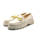 Gpatt: chain loafers gpatt brand women slip-on shoes fashion overshoes vintage slip-on women's shoes. 