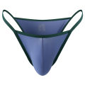 Men's Underwear Low-waist Ice Silk Briefs Breathable Soft Panties. 
