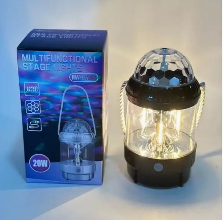 WENGONVILA Multifunction Stage Light 20W LED Lamp 2 in 1 Multifunction ...