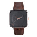 TOMI Fashion Simple Black Quartz Watch Men's and Women's Square High Quality Elegant Men's Watch Leisure Calendar Quartz Watch. 