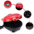Compact 4-Inch Non-Stick 350-Watt Electric Mini Waffle Maker Machine. 
