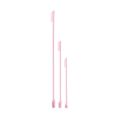 NEW 3Pcs Lengthened Silicone Scraper Double-head Cosmetic Jam Deep Bottle Scraper Product Silicone Mini Spatula SetKitchen.