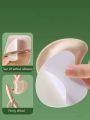 2 Pairs of Sponge Sweat-Absorbing Forefoot Pads, Special Cushioning for Women's Sandals Anti-Slip.