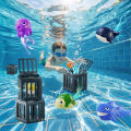 NEW Fish Box Swimming and Diving Toys, Child Adult Pool Party Toys, Toddler Floating Animals Bath Toys,  Birthday Christmas . 