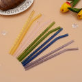 4Pcs Glass Straw Reusable Drinking Straw Borosilicate Glass Tube Straws for Drinks Cocktail with Cleaning Brush Bar Accessories. 