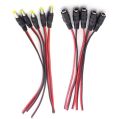 10 Pcs) 5X male 5X female CCTV camera Male Female Connector 12v 5.5×2.1mm Dc Power Connector with Wire - High Quality DC Connection join male plug and female socket. 