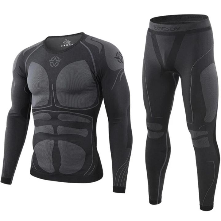 Seamless%20Tight%20Tactical%20Thermal%20Underwear%20Men%20Outdoor%20Sport%20Function%20Breathable%20Training%20Cycling%20Thermo%20Underwear%203XL%20Long%20Johns%20-%20Image%202