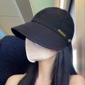 Foldable Wide Brim Sun Hat Drawstring Adjustable Caps for Men Women Beach Hats Summer Autumn Quick-drying Visors Fisherman Cap. 