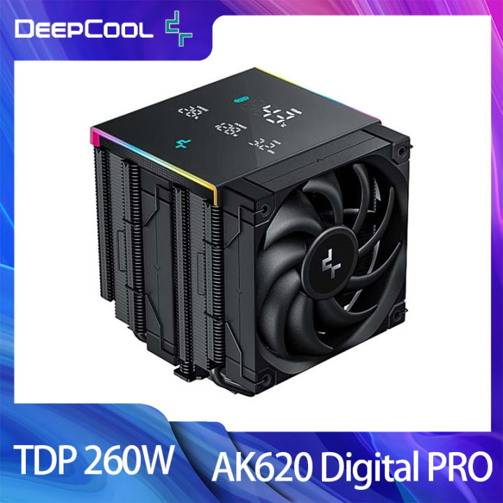 Bda Coller Deepcool AK620 Digital PRO CPU Cooler 6 Heat Pipes TDP 260W CPU Air ...