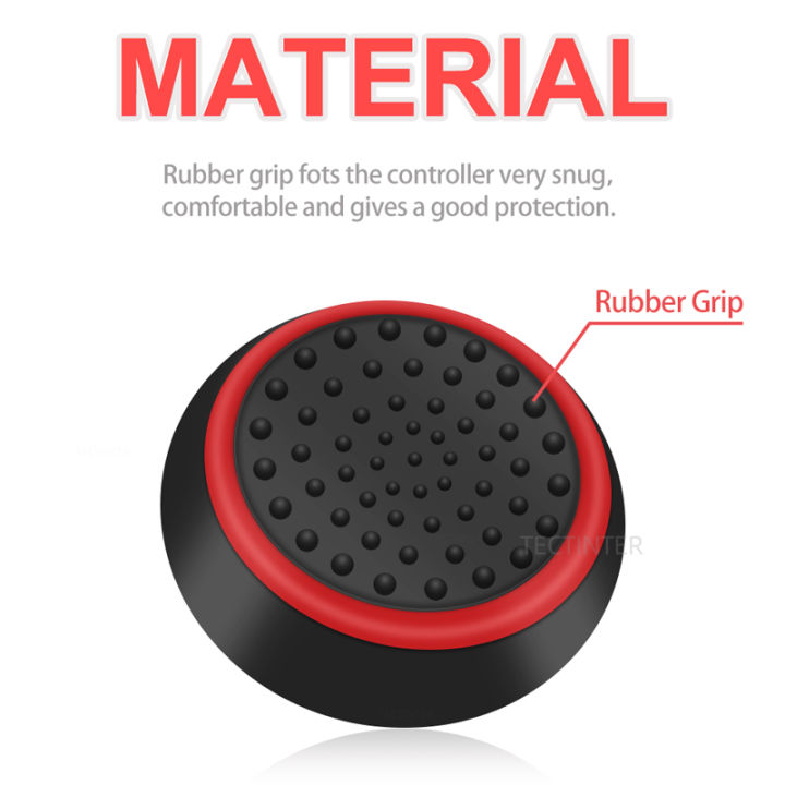 4pcs%20Silicone%20Analog%20ThumbStick%20Grip%20Caps%20Cover%20For%20PS5/PS4/PS3/Switch%202%20Accessories%20For%20Steam%20Deck/Xbox%20One/Xbox%20360%20Controller%20-%20Image%206